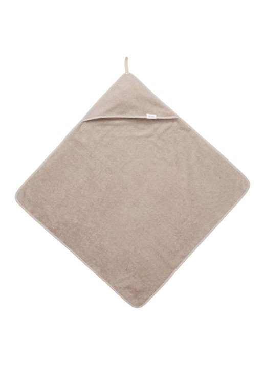 Koeka Dijon badcape 100 x 100 cm - detail beige