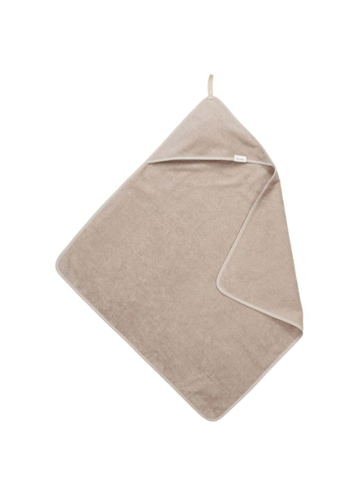 Koeka Dijon badcape 100 x 100 cm - voorkant 3 beige