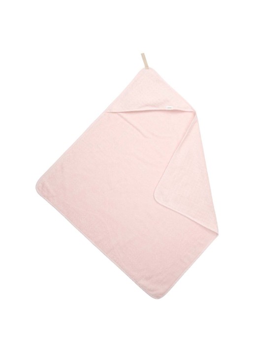 Koeka Dijon badcape 100 x 100 cm - voorkant roze