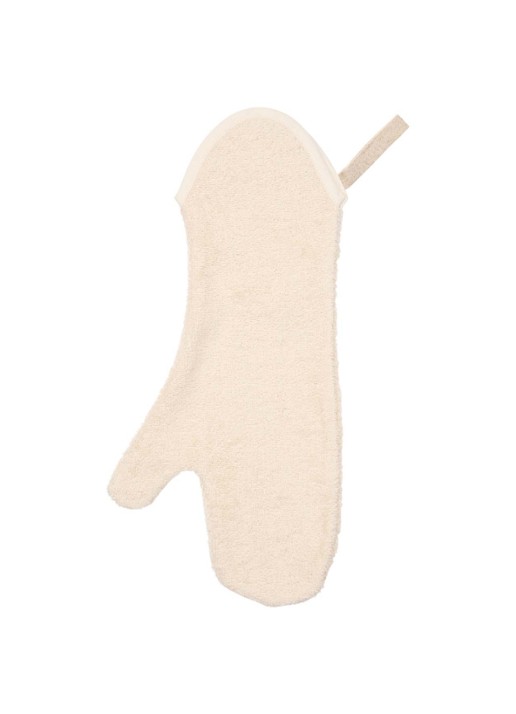 Koeka Dijon Daily Douche washand 42 x 18 cm - detail 3 gebroken wit