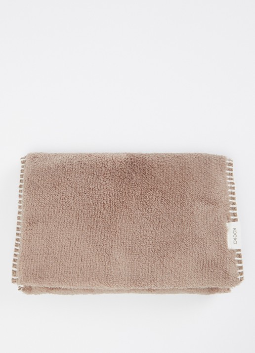 Koeka Nappy clutch met verschoningsmat - voorkant 2 lichtbruin
