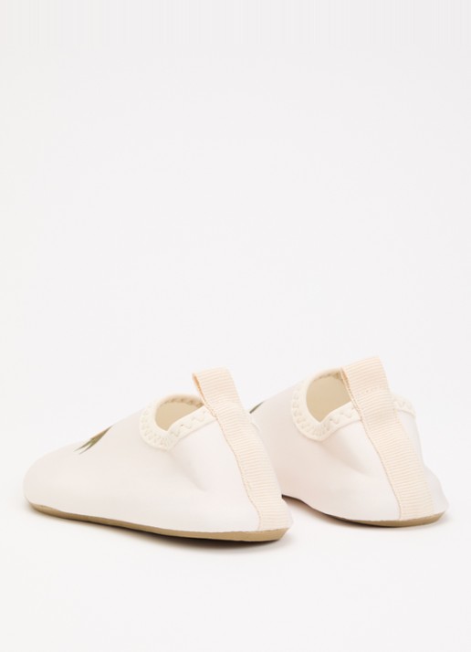 Konges Sløjd Aster waterschoenen met print - achterkant creme