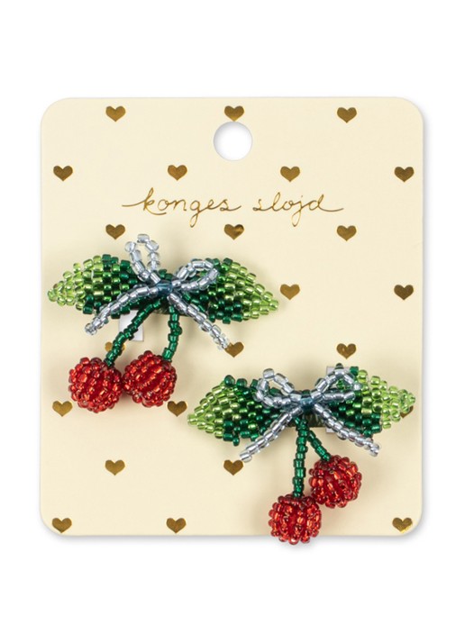 Konges Sløjd Cherry haarclip set van 2
