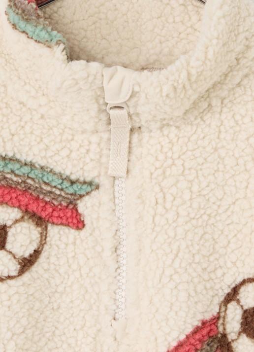 Konges Sløjd Jody jack van teddy - detail beige