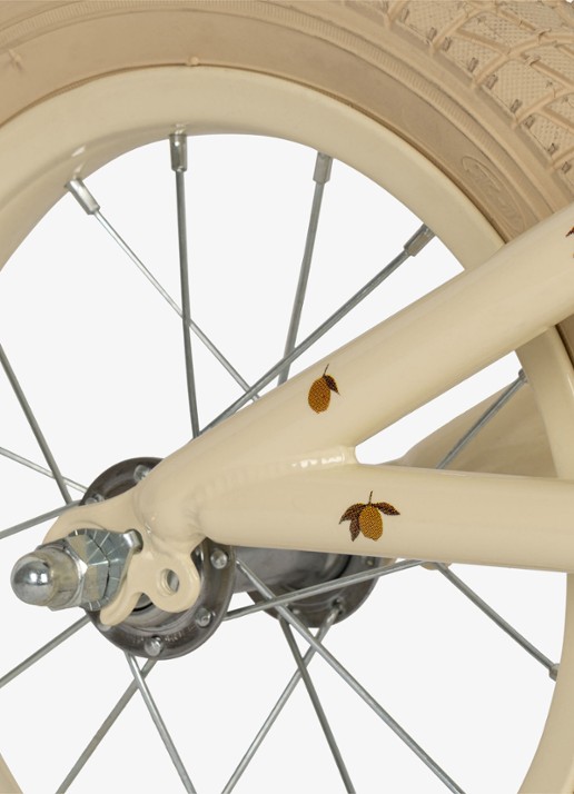 Konges Sløjd Kinderfiets met print - detail 3 beige