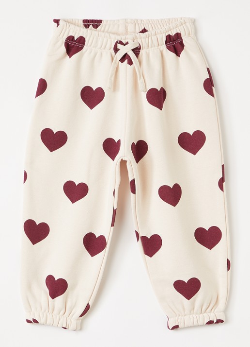 Konges Sløjd Lou tapered fit joggingbroek met print