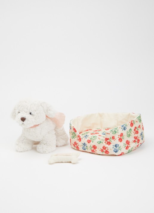 Konges Sløjd Madeleine knuffel 18 cm - voorkant 2 gebroken wit