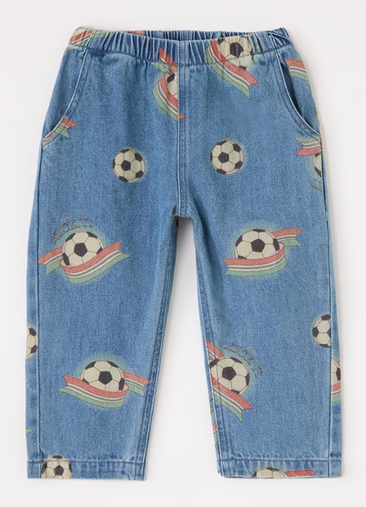 Konges Sløjd Magot straight leg jeans met print