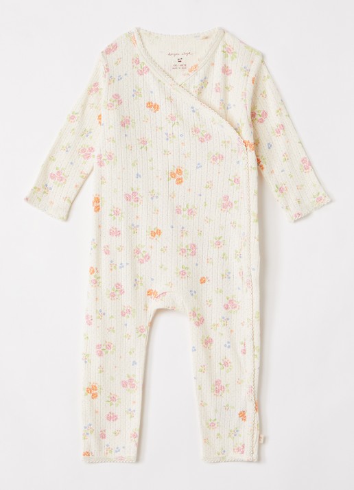 Konges Sløjd Minnie babypak met bloemenprint
