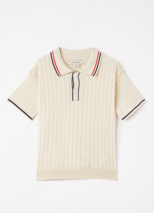 Konges Sløjd Mio polo met ribstructuur