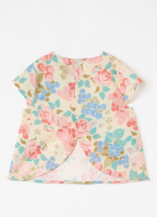 Konges Sløjd Pacey met print - voorkant 2 beige