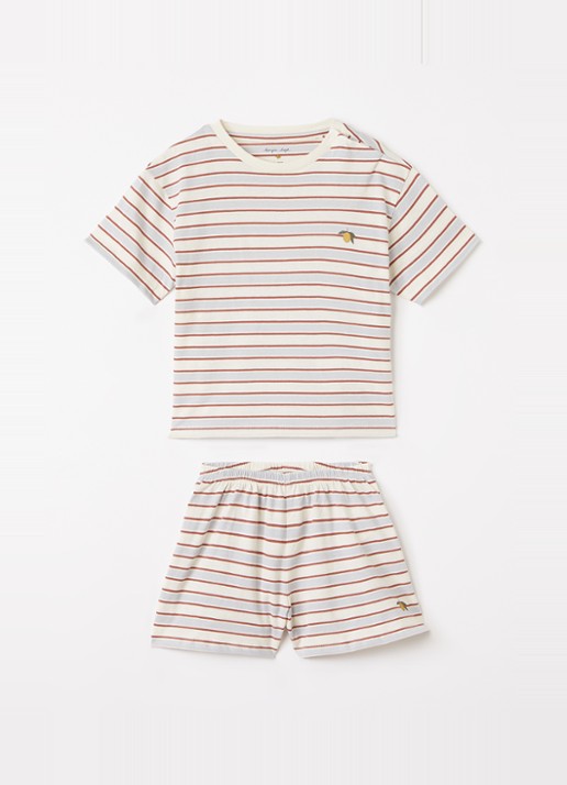 Konges Sløjd Set van T-shirt met korte broek 2-delig