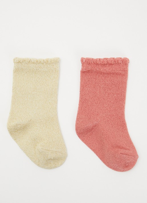Konges Sløjd Sokken met lurex in 2-pack