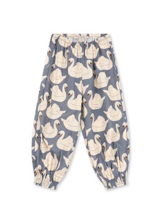 Konges Sløjd Tapered fit broek met dierenprint