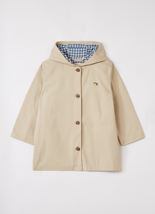 Konges Sløjd Trenchcoat met capuchon