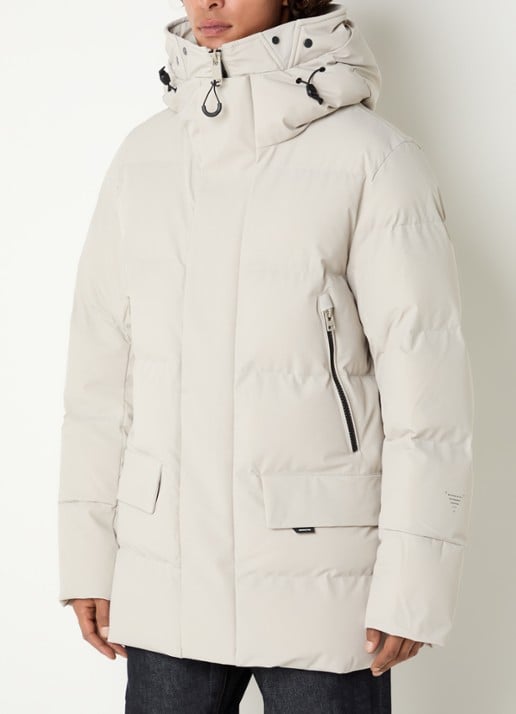 Krakatau Cassini gewatteerde parka met capuchon en waterafstotende coating