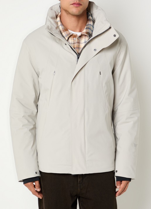 Krakatau Softshell jack met capuchon en ritszakken