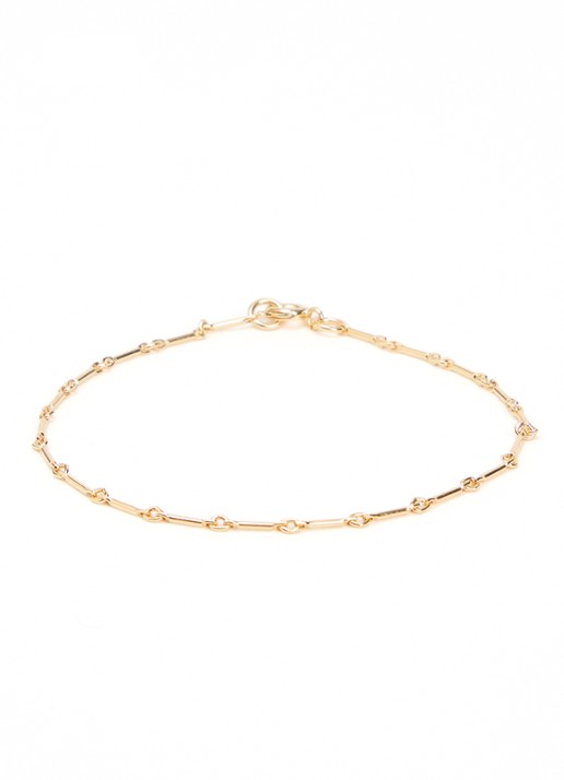 Kroonjuweeltjes Como armband verguld