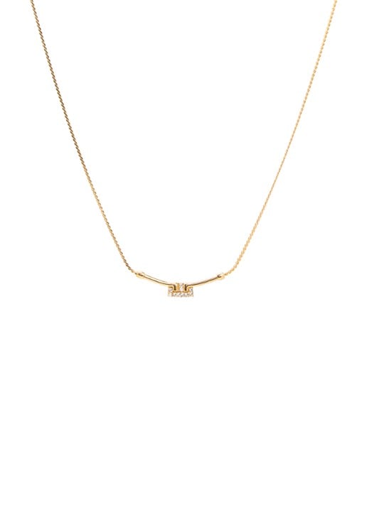 Kroonjuweeltjes Ligne ketting verguld