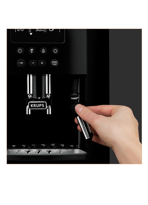 Krups Arabica espressomachine EA8100 - detail 4 zwart