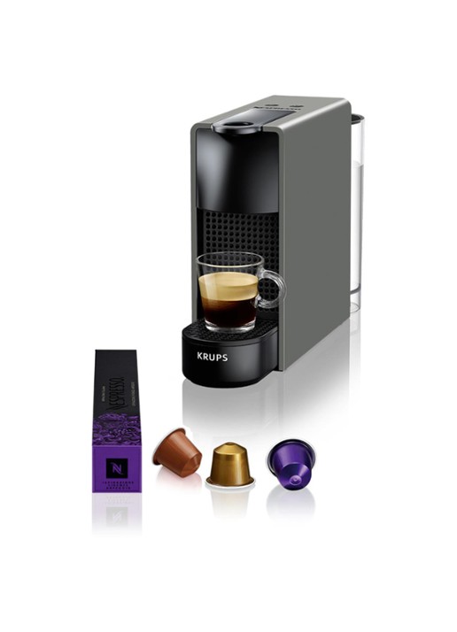 Krups Essenza Mini Nespresso machine XN110B - voorkant 2 antraciet