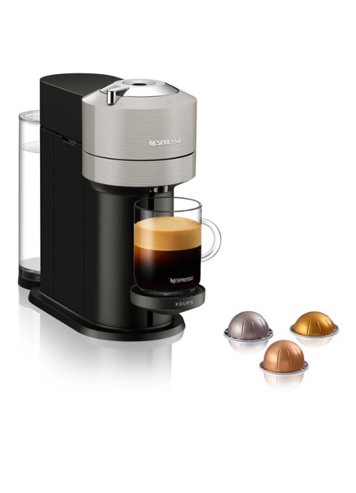 Krups Vertuo Next Nespresso machine & Aeroccino melkopschuimer XN911B - detail 7 lichtgrijs