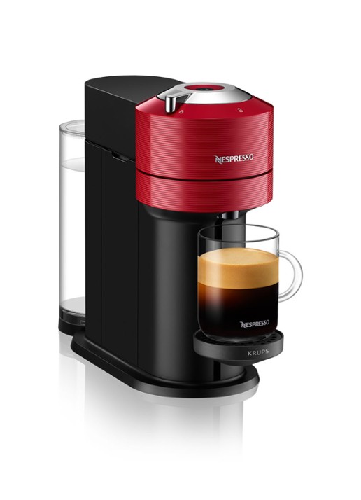 Krups Vertuo Next Nespresso machine XN9105 - voorkant 2 cranberryrood