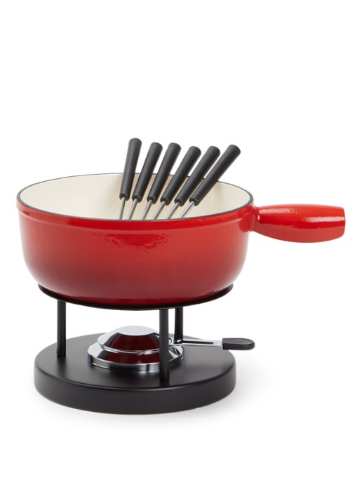 Kuhn Rikon Kaasfondueset met 6 fondue vorkjes
