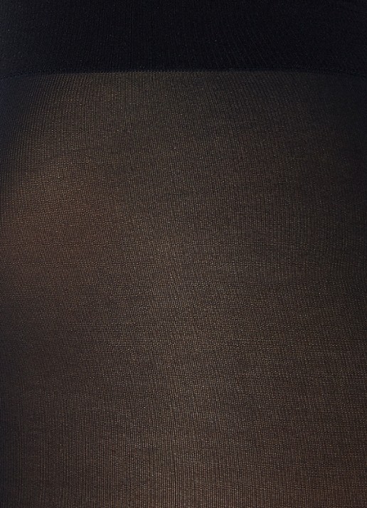 Kunert Velvet panty in 40 denier marine - detail donkerblauw
