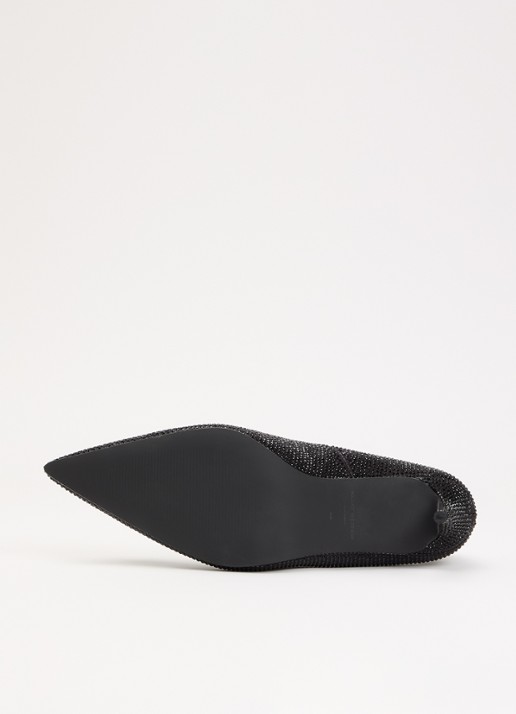 Kurt Geiger Belgravia Eagle Court pump met strass - detail 3 zwart