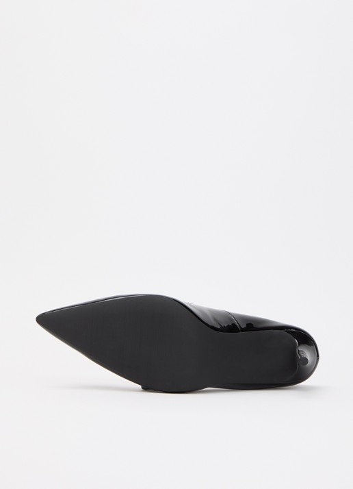 Kurt Geiger Belgravia pump met logo - detail 4 zwart