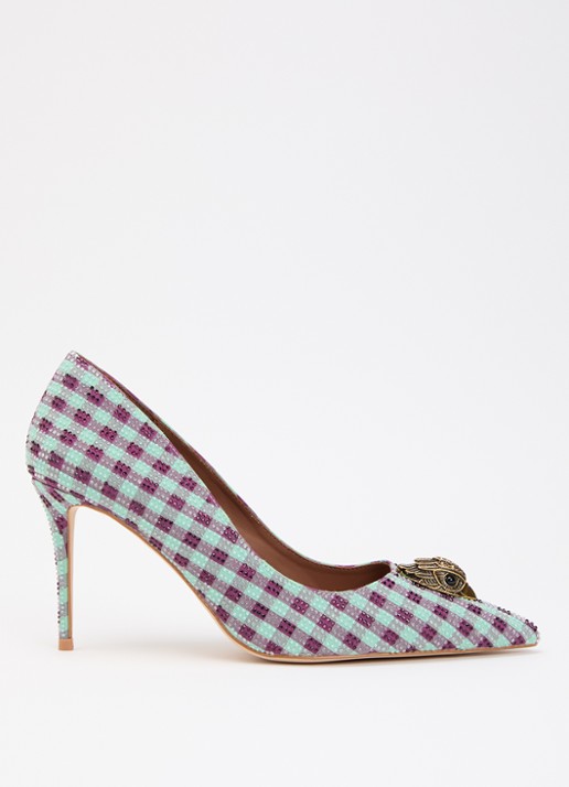 Kurt Geiger Belgravia pump met strass - voorkant multicolor