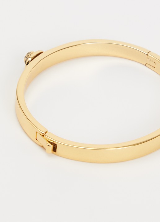 Kurt Geiger Chelsea bangle met kristal - detail goud