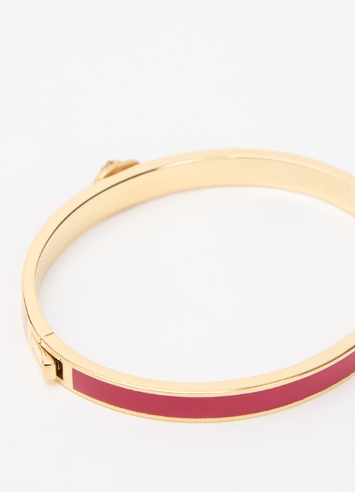 Kurt Geiger Chelsea bangle met kristal - detail 2 rood