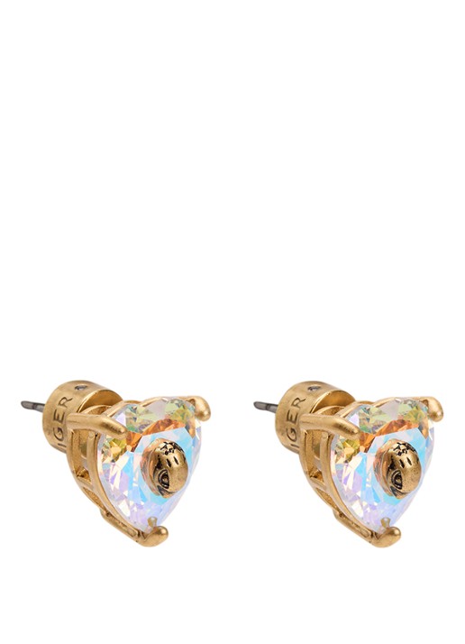 Kurt Geiger Crystal Heart oorstekers met kristal