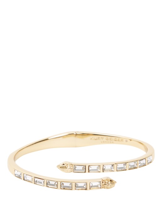 Kurt Geiger Eagle Bagette bangle met kristal