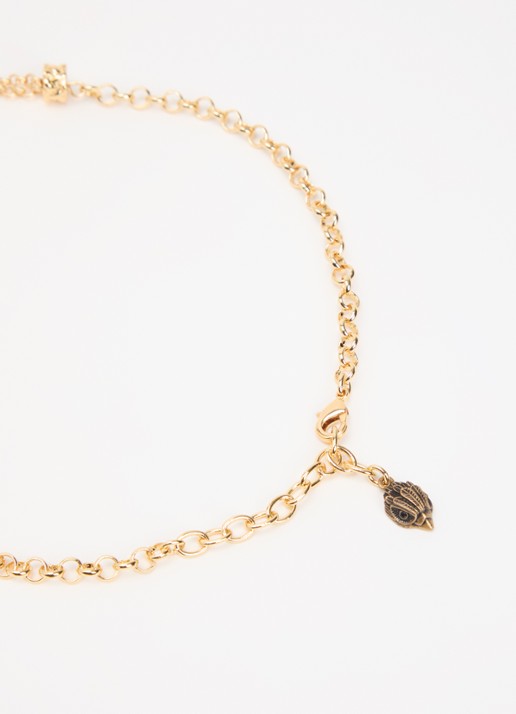 Kurt Geiger Eagle Tassel ketting met hanger - detail 2 goud