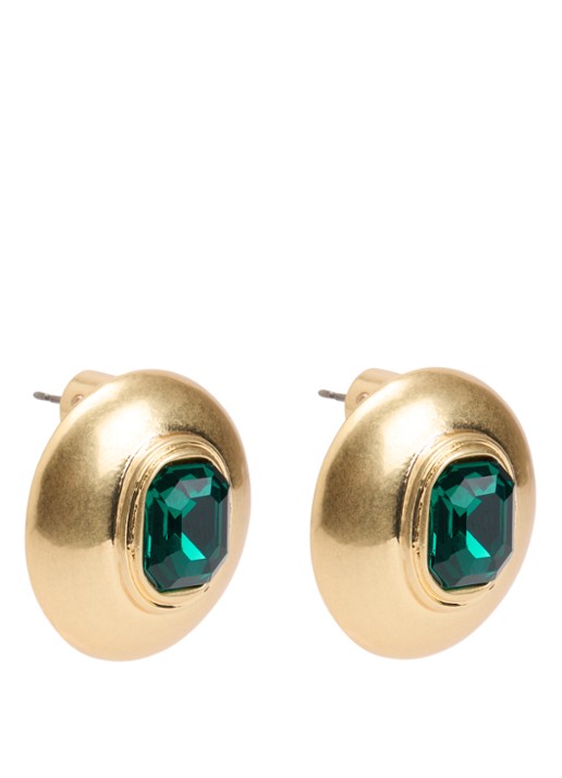 Kurt Geiger Emerald Dome oorstekers met kristal