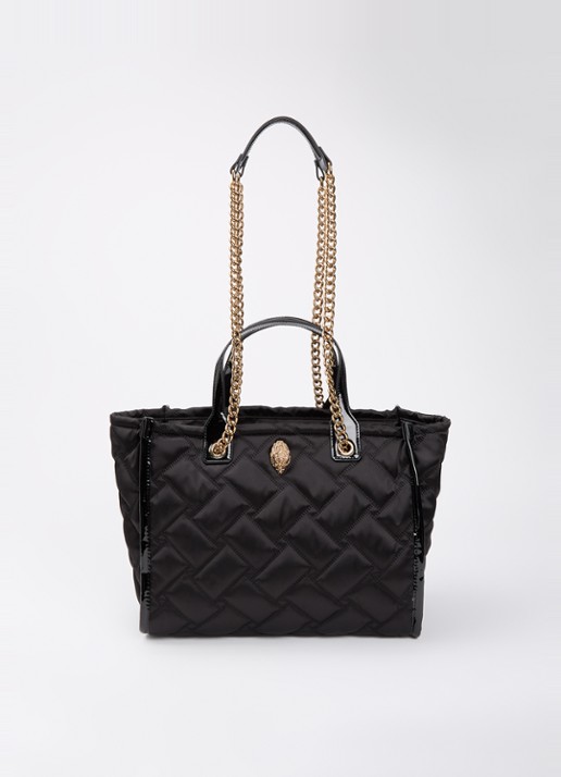 Kurt Geiger Hoxton shopper met quilt patroon en logo