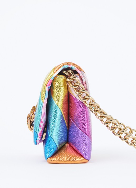 Kurt Geiger Kensington crossbodytas van leer - detail 3 multicolor