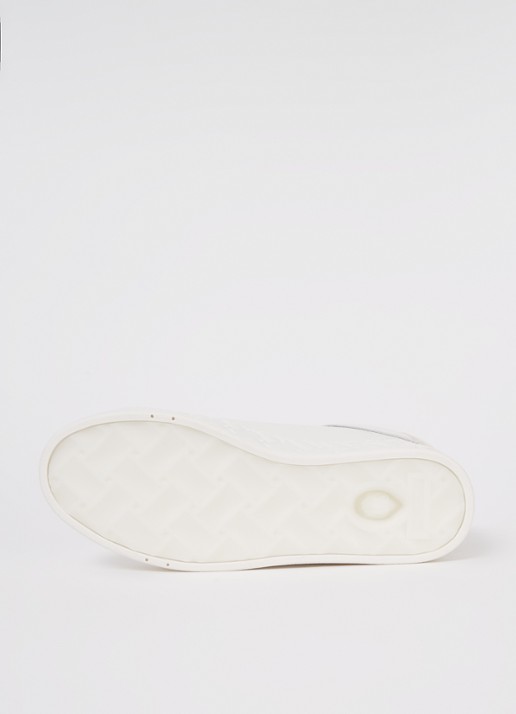 Kurt Geiger Kensington Cupsole sneaker van leer - detail 3 gebroken wit