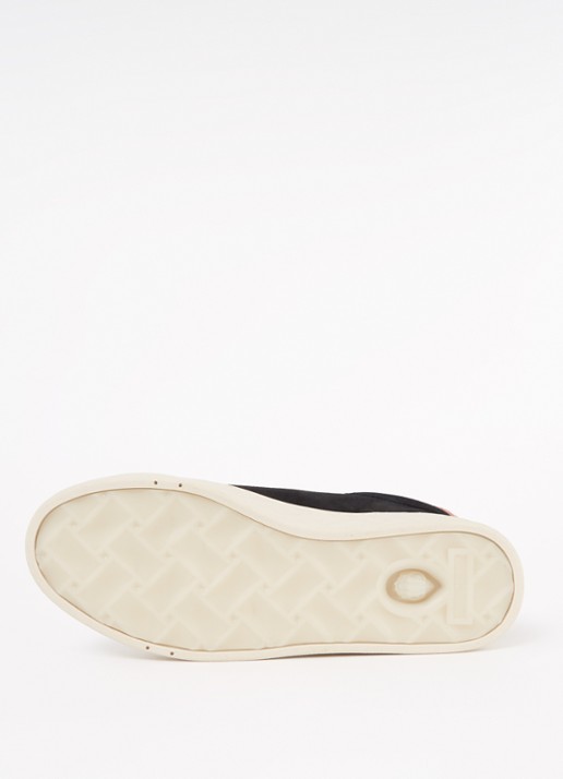 Kurt Geiger Kensington Cupsole sneaker van leer - detail 3 zwart