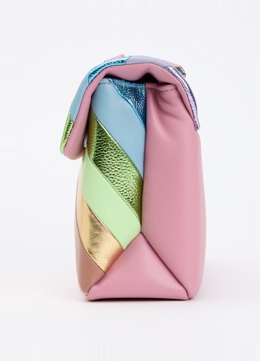 Kurt Geiger Kensington schoudertas L van leer met verstelbare schouderriem - detail 4 multicolor