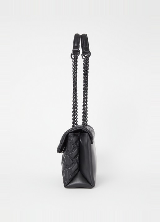 Kurt Geiger Kensington schoudertas van lamsleer - detail 3 zwart
