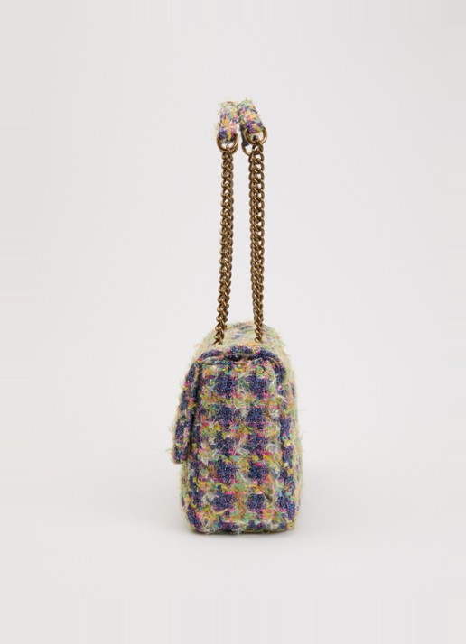 Kurt Geiger Kensington XXL schoudertas met tweed-look - detail 3 multicolor