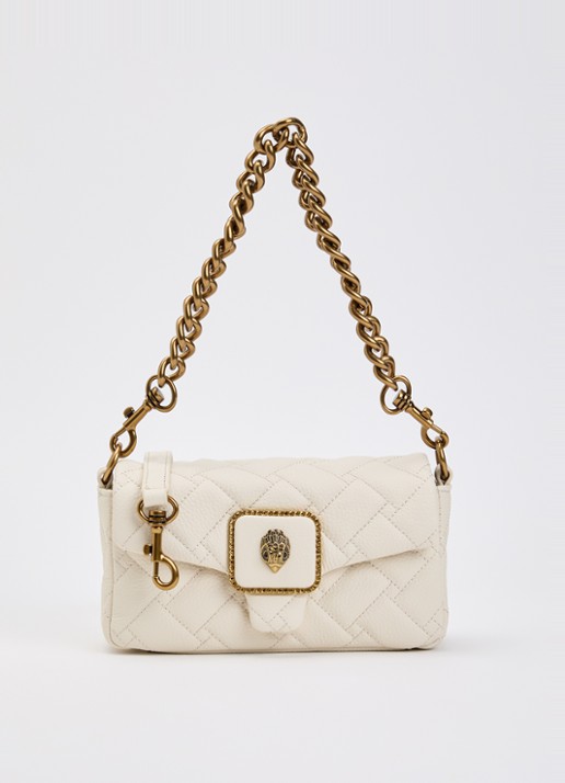 Kurt Geiger Mini Pimlico schoudertas van leer met afneembare schouderriem