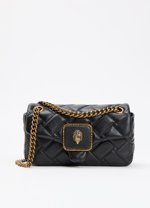 Kurt Geiger Mini Pimlico schoudertas van leer met afneembare schouderriem