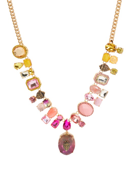 Kurt Geiger Mixed Gem ketting met hanger