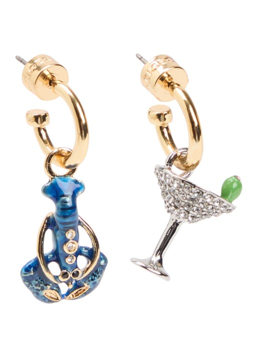 Kurt Geiger Novelty oorstekers met hanger