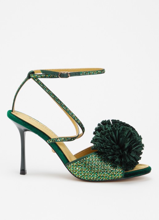 Kurt Geiger Pom sandalette met strass
